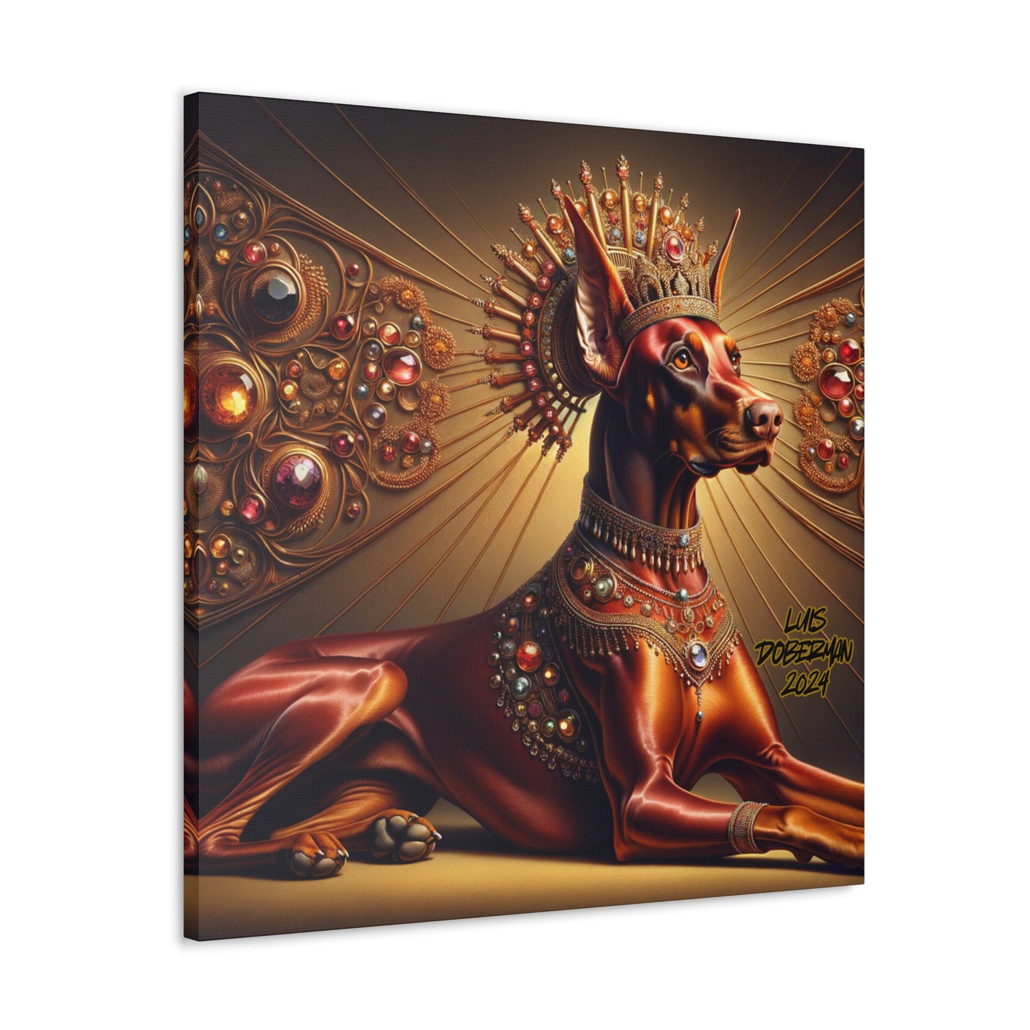 Luis Doberman 2024 Edition 028 Canvas