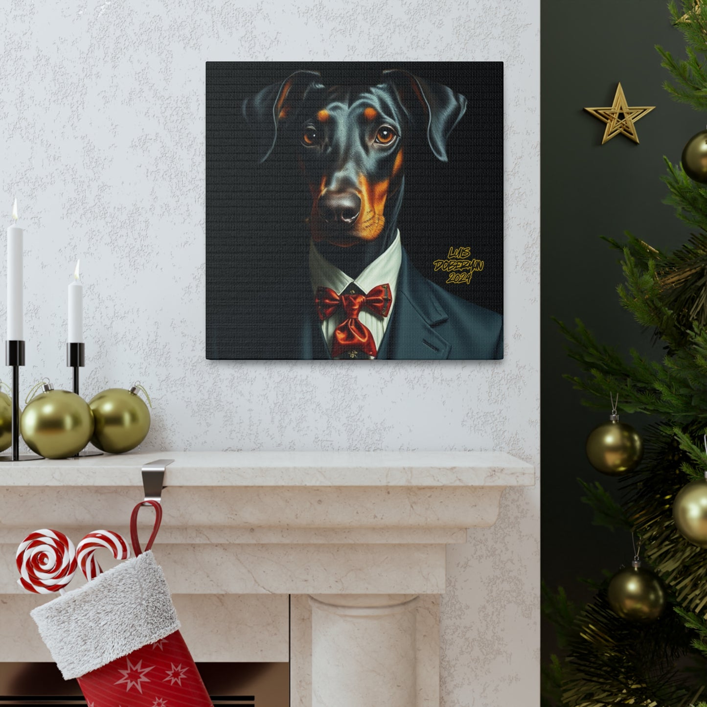 Luis Doberman 2024 Edition 019 Canvas