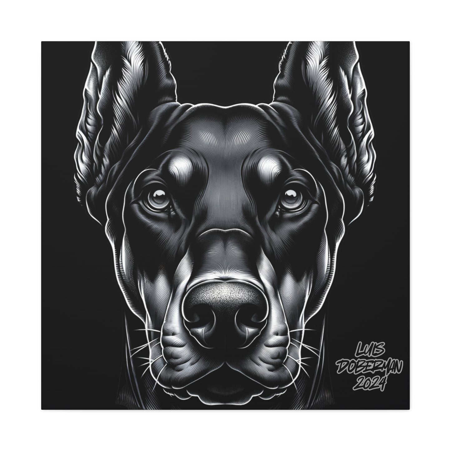 Luis Doberman 2024 Edition 043 Canvas