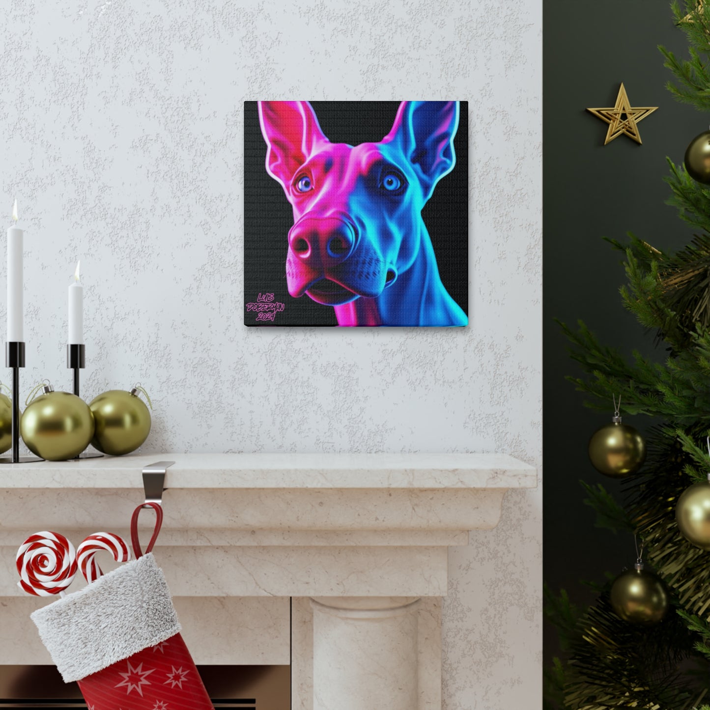 Luis Doberman 2024 Edition 013 Canvas