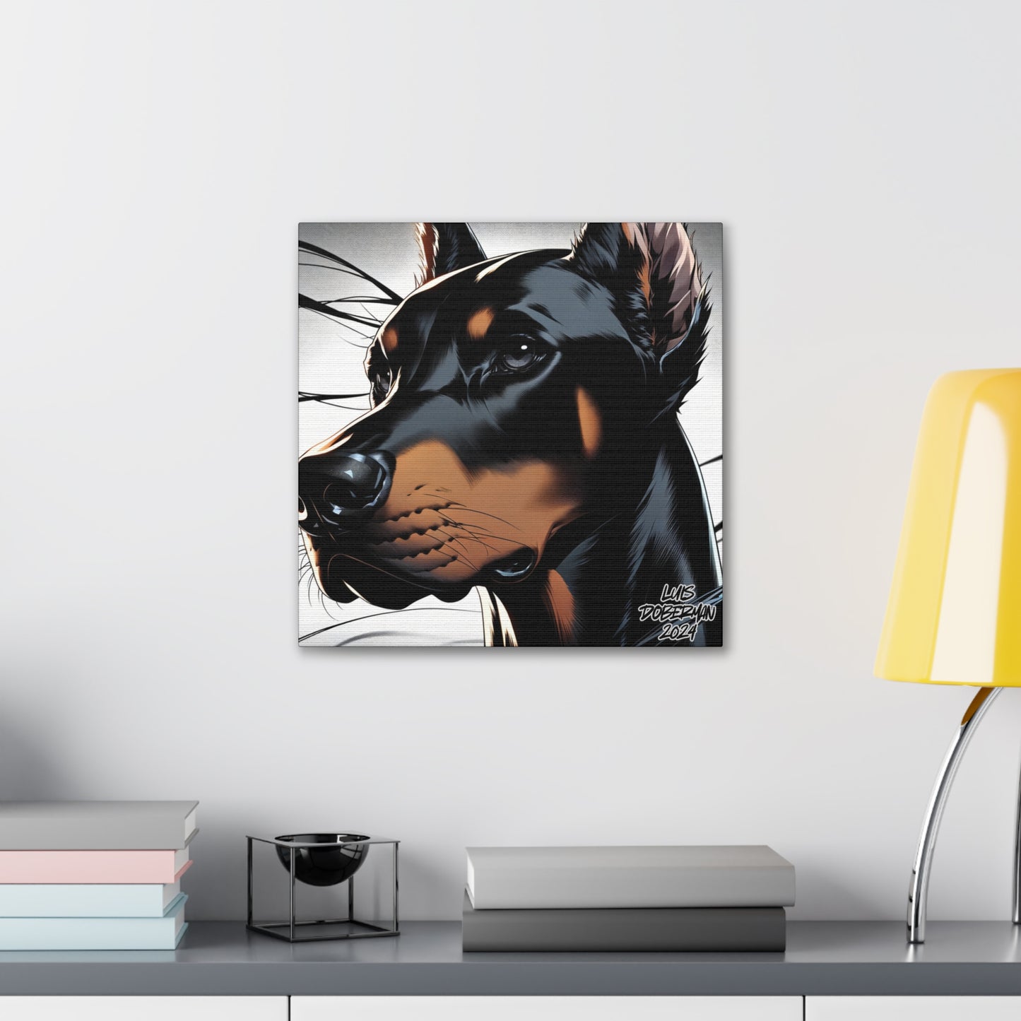 Luis Doberman 2024 Edition 047 Canvas