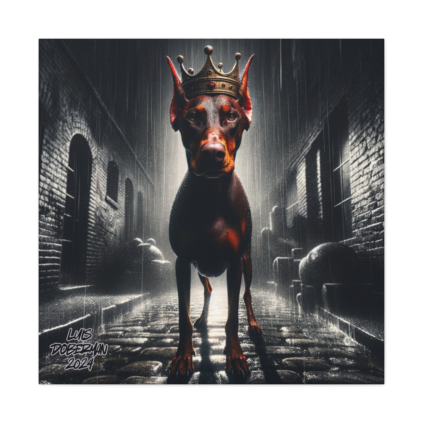 Luis Doberman 2024 Edition 026 Canvas