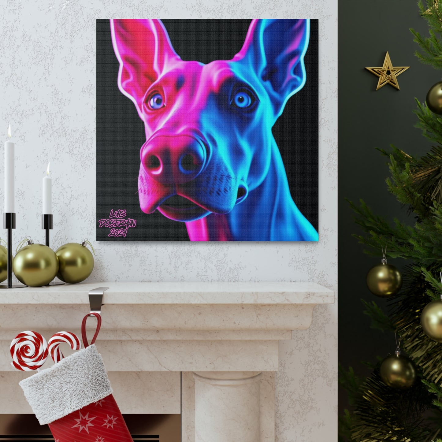 Luis Doberman 2024 Edition 013 Canvas