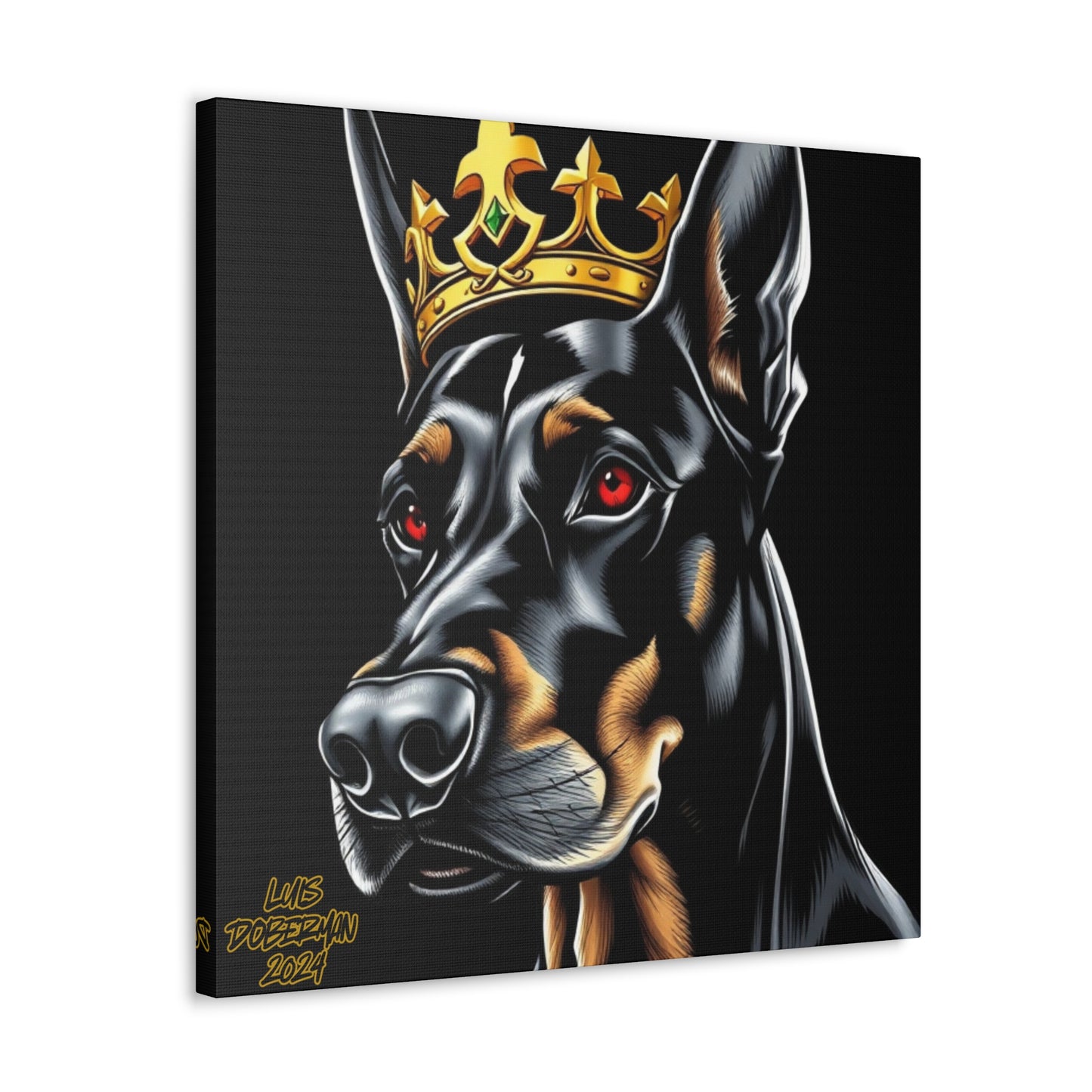 Luis Doberman 2024 Edition 003 Canvas