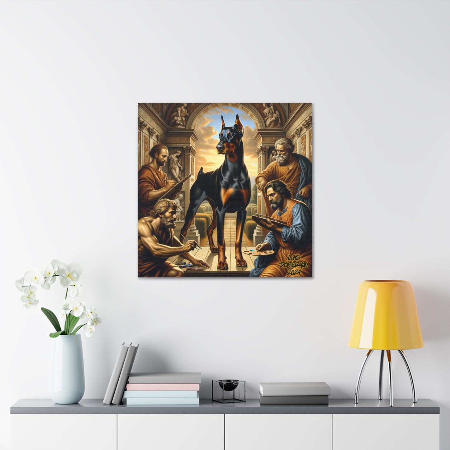 Luis Doberman 2024 Edition 018 Canvas