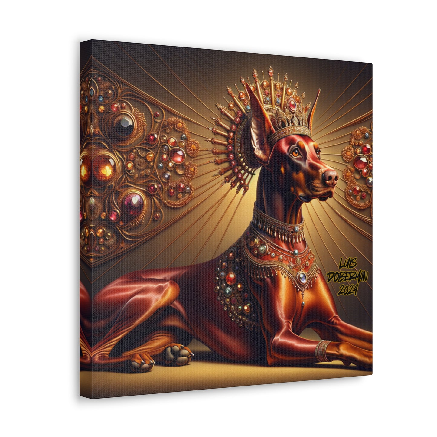 Luis Doberman 2024 Edition 028 Canvas