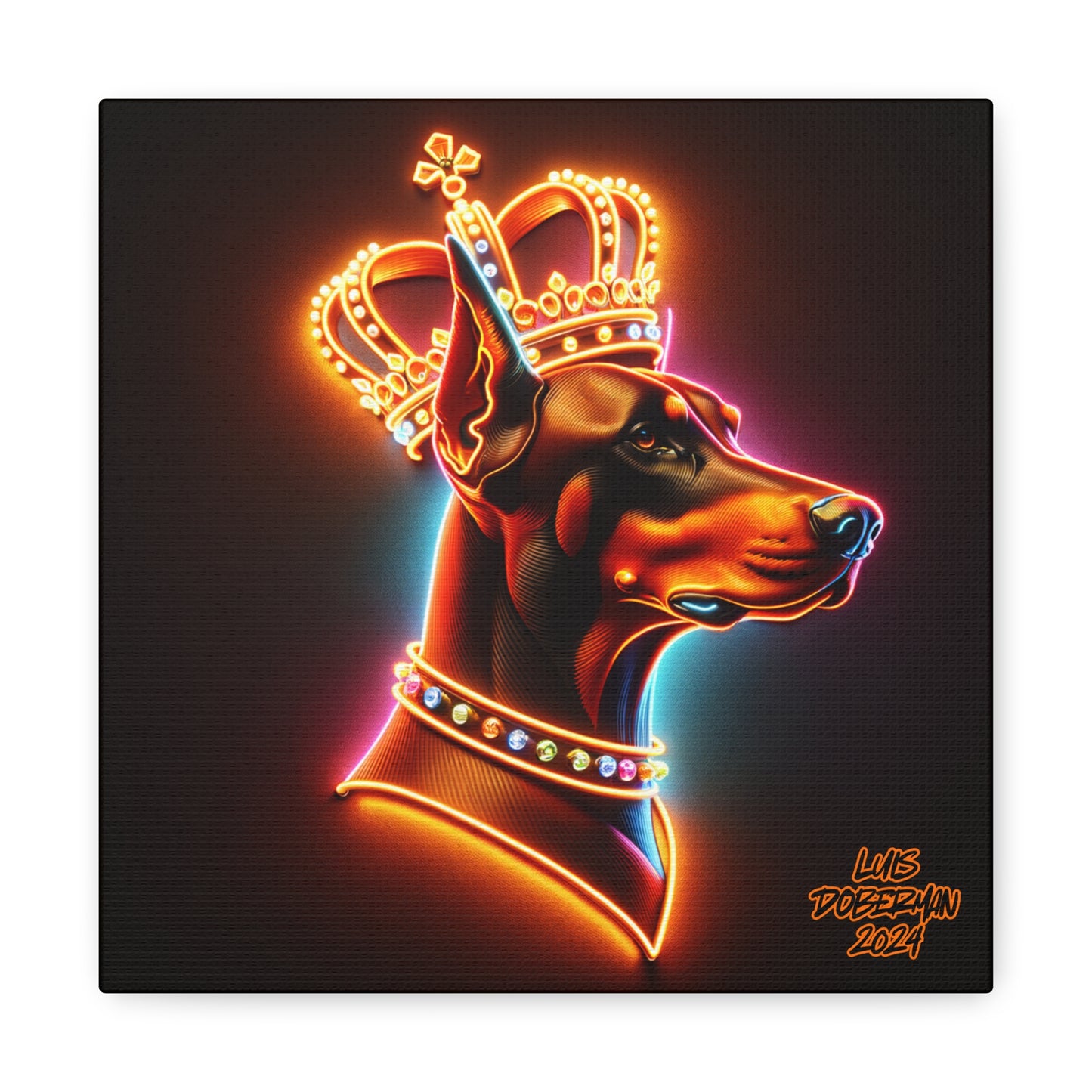 Luis Doberman 2024 Edition 041 Canvas