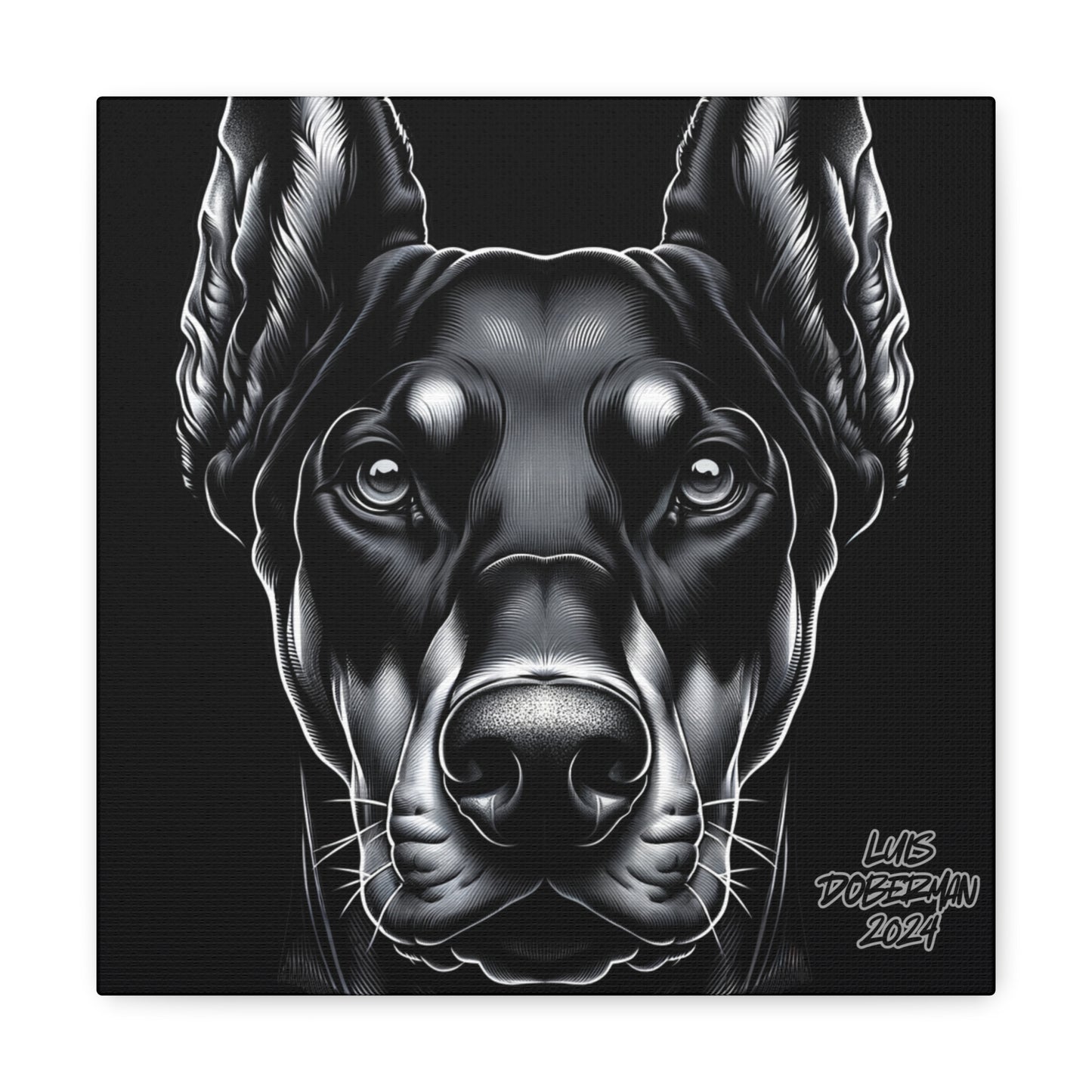 Luis Doberman 2024 Edition 043 Canvas