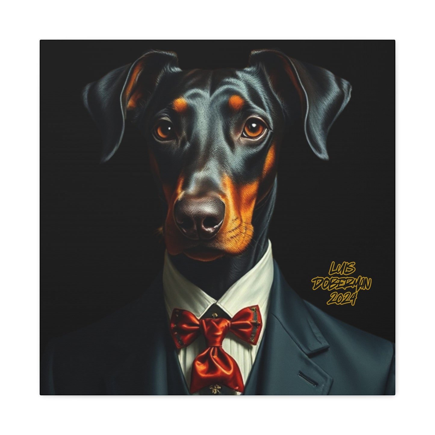 Luis Doberman 2024 Edition 019 Canvas