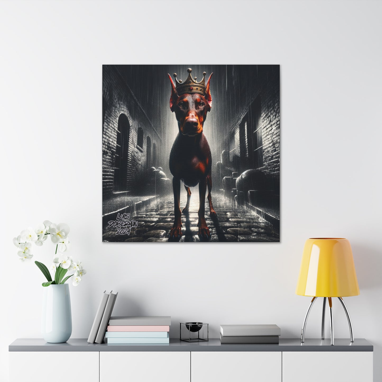 Luis Doberman 2024 Edition 026 Canvas