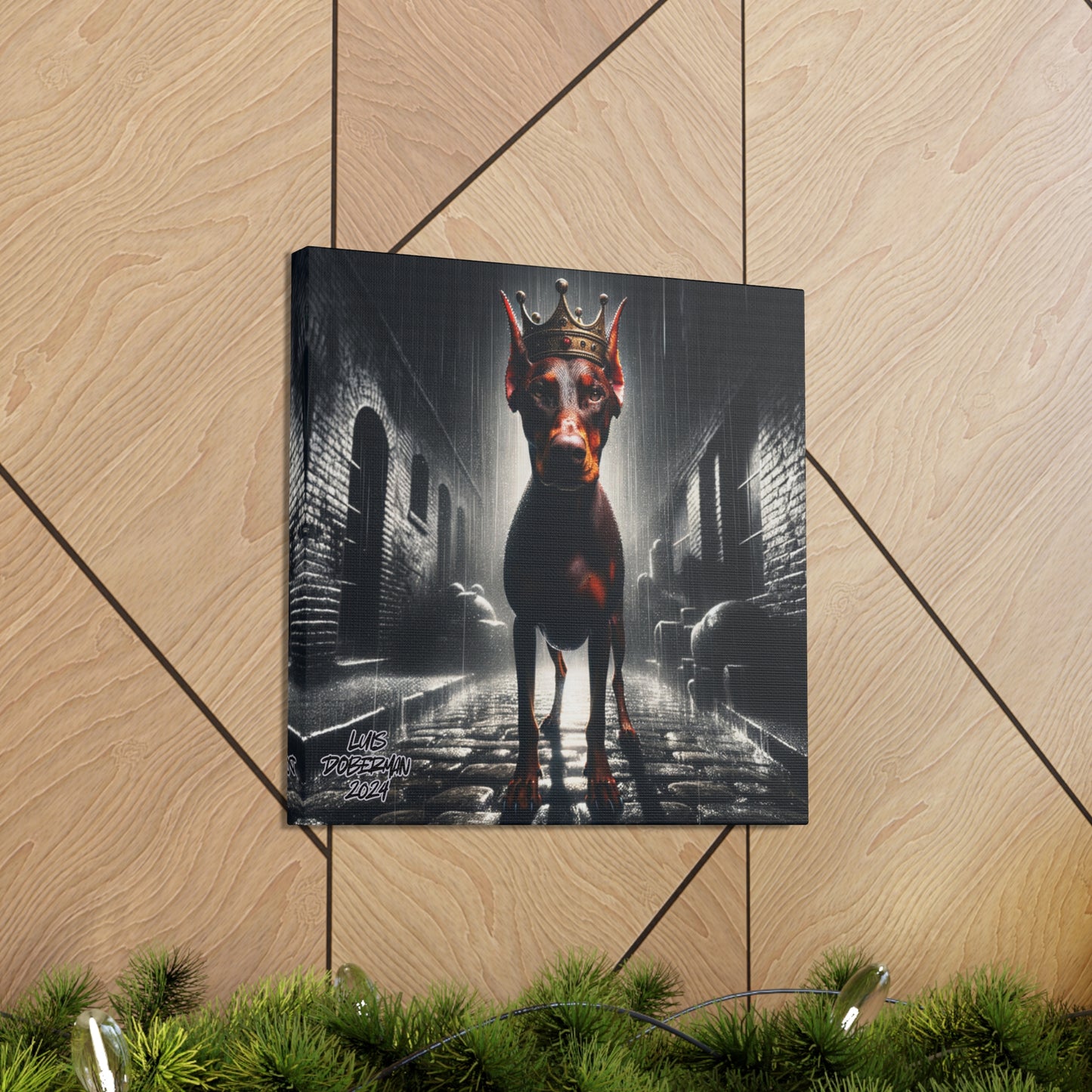Luis Doberman 2024 Edition 026 Canvas