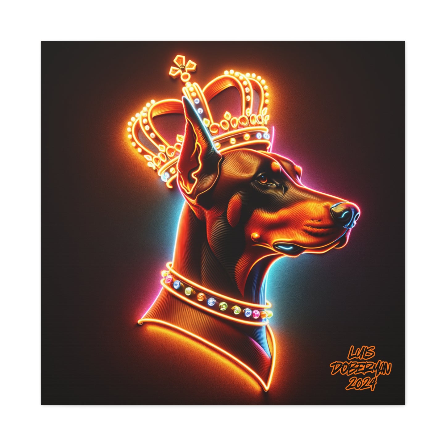 Luis Doberman 2024 Edition 041 Canvas