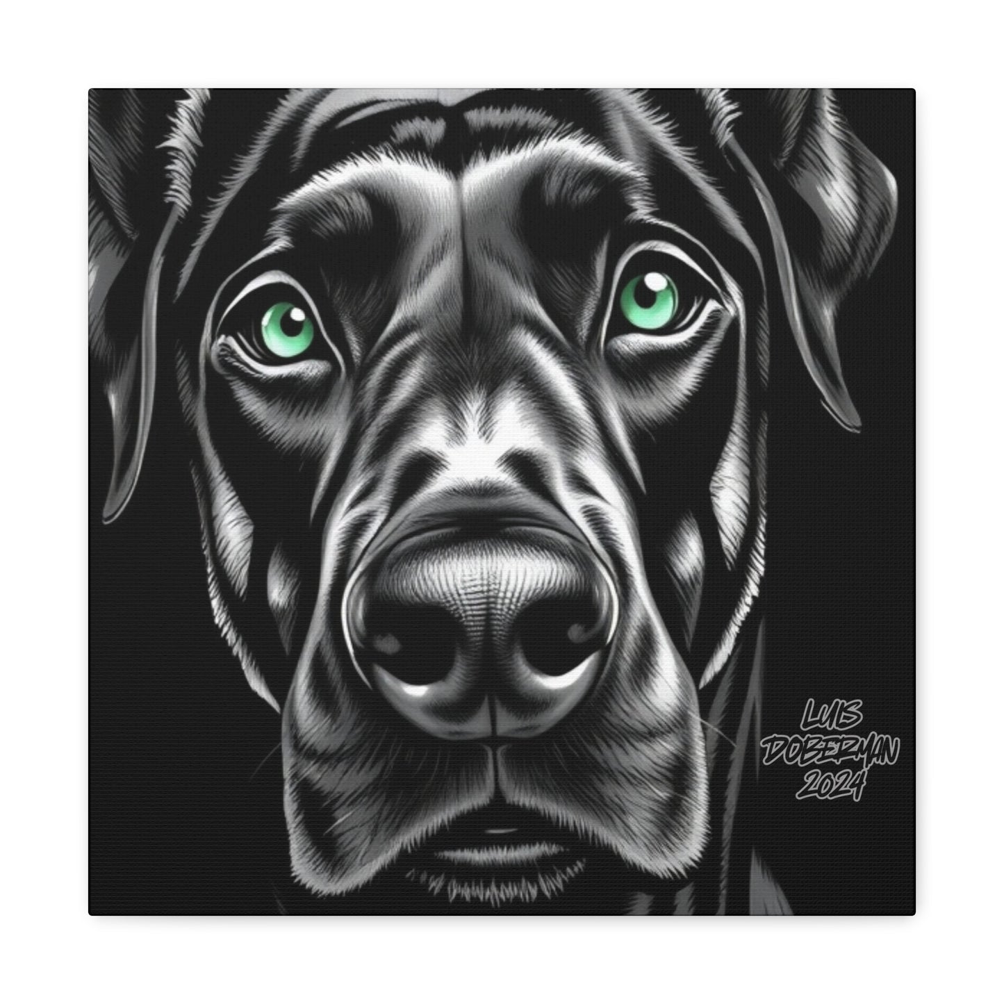 Luis Doberman 2024 Edition 016 Canvas