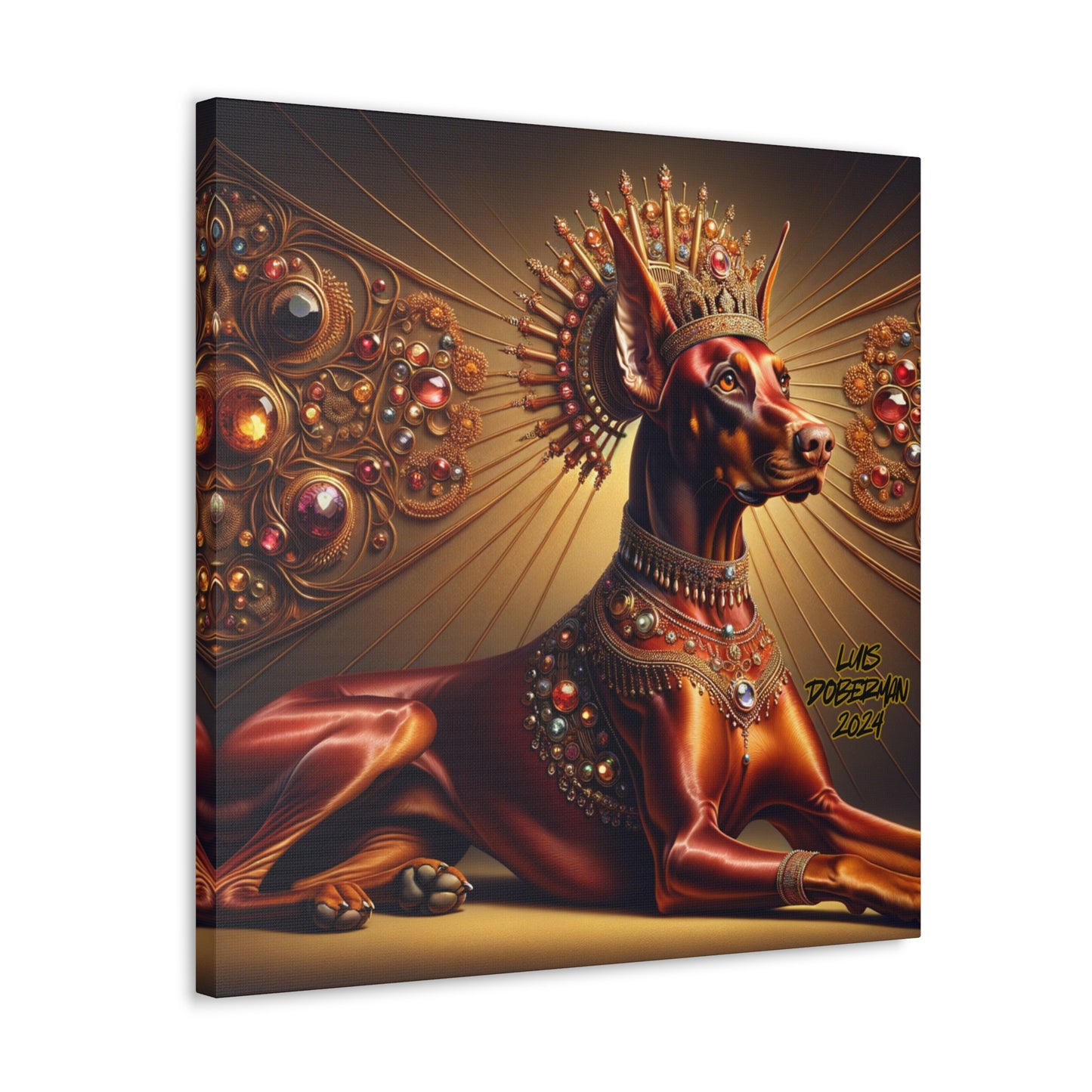 Luis Doberman 2024 Edition 028 Canvas