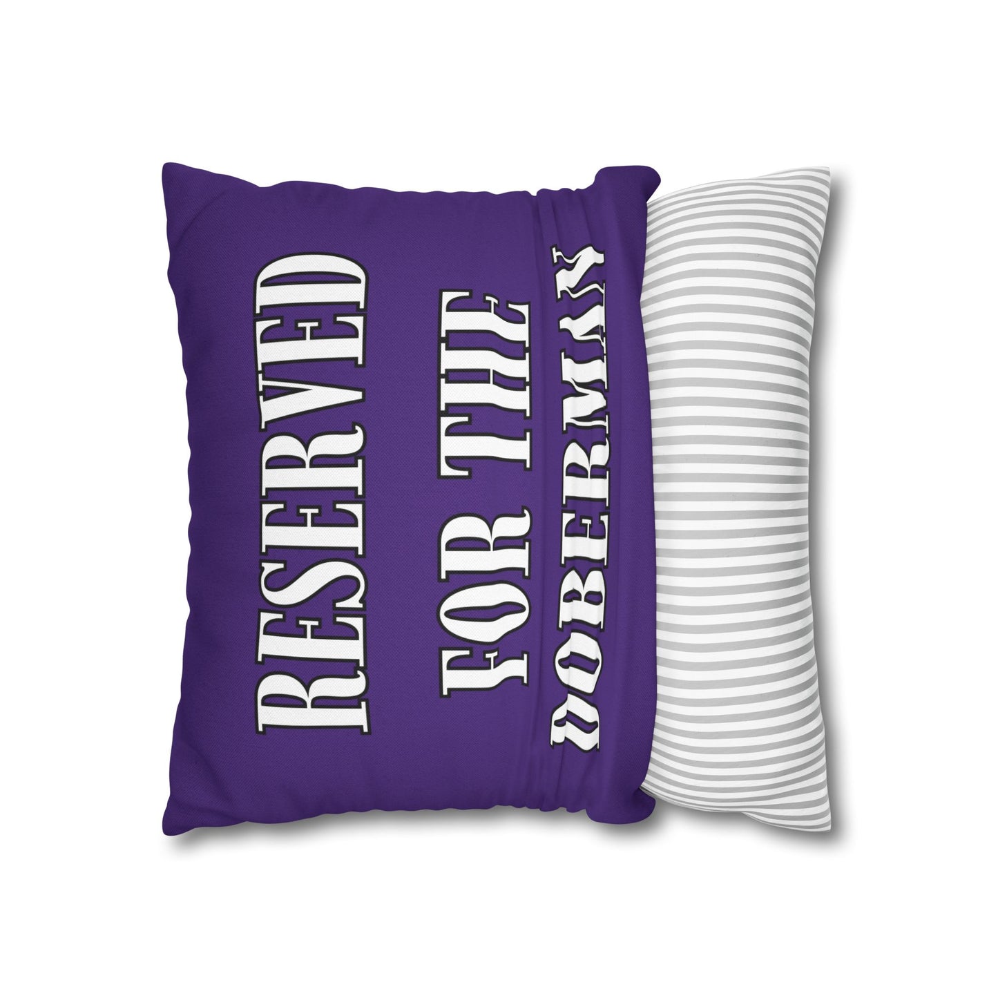 Reserved Purple Square Pillow Covers