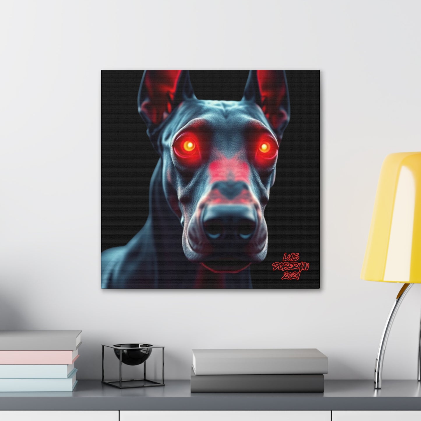 Luis Doberman 2024 Edition 008 Canvas Gallery Wraps