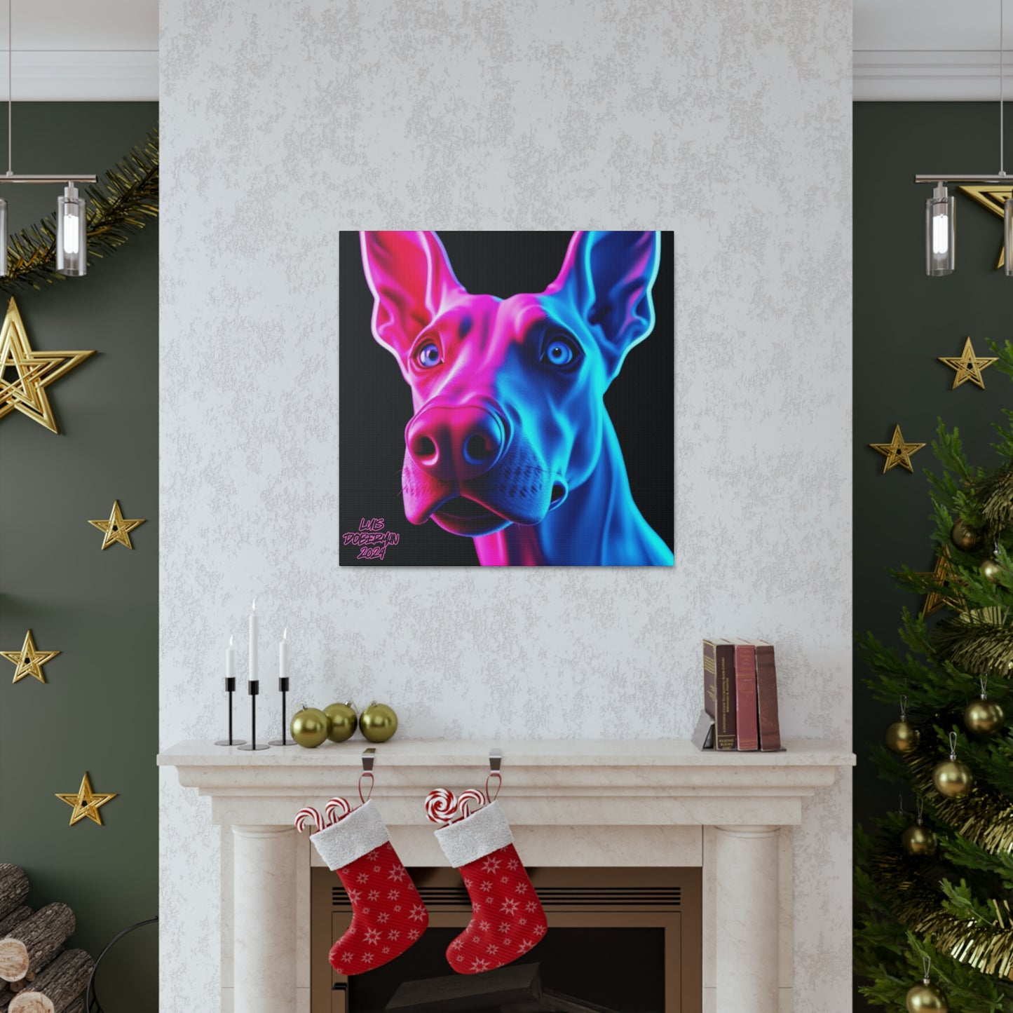 Luis Doberman 2024 Edition 013 Canvas