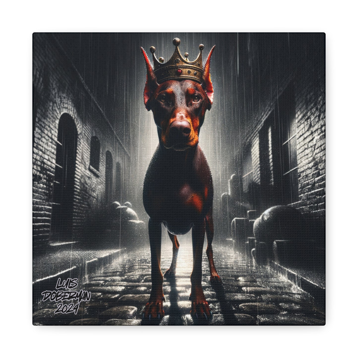 Luis Doberman 2024 Edition 026 Canvas