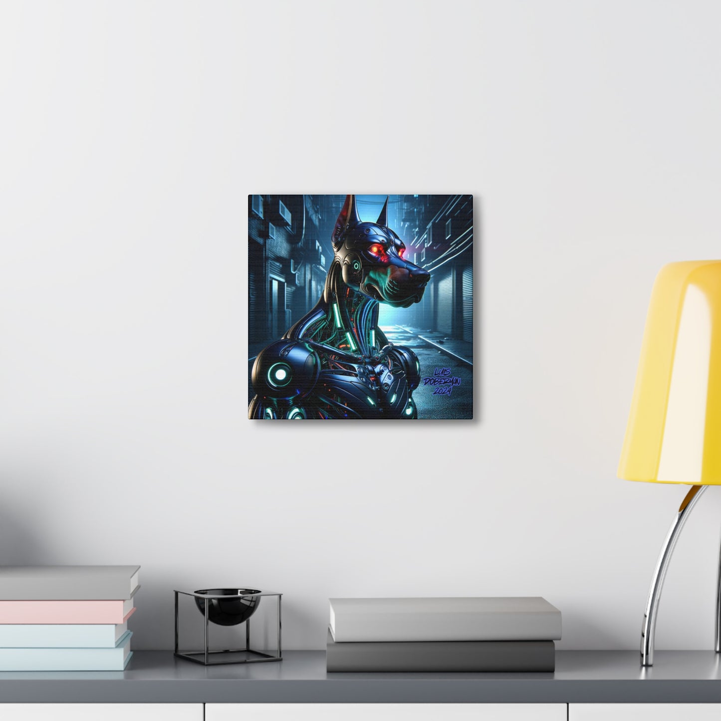 Luis Doberman 2024 Edition 017 Canvas Gallery Wraps