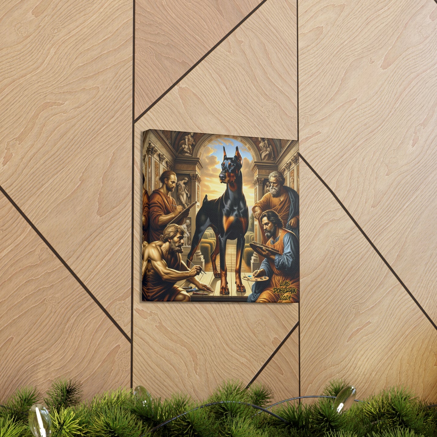 Luis Doberman 2024 Edition 018 Canvas