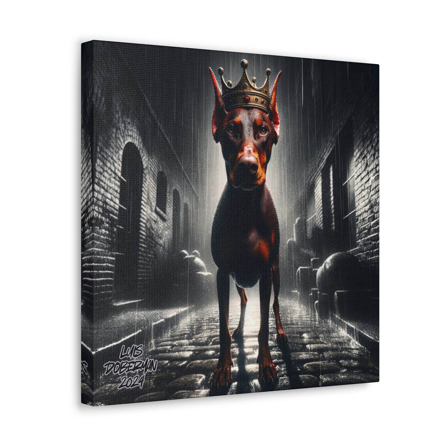 Luis Doberman 2024 Edition 026 Canvas