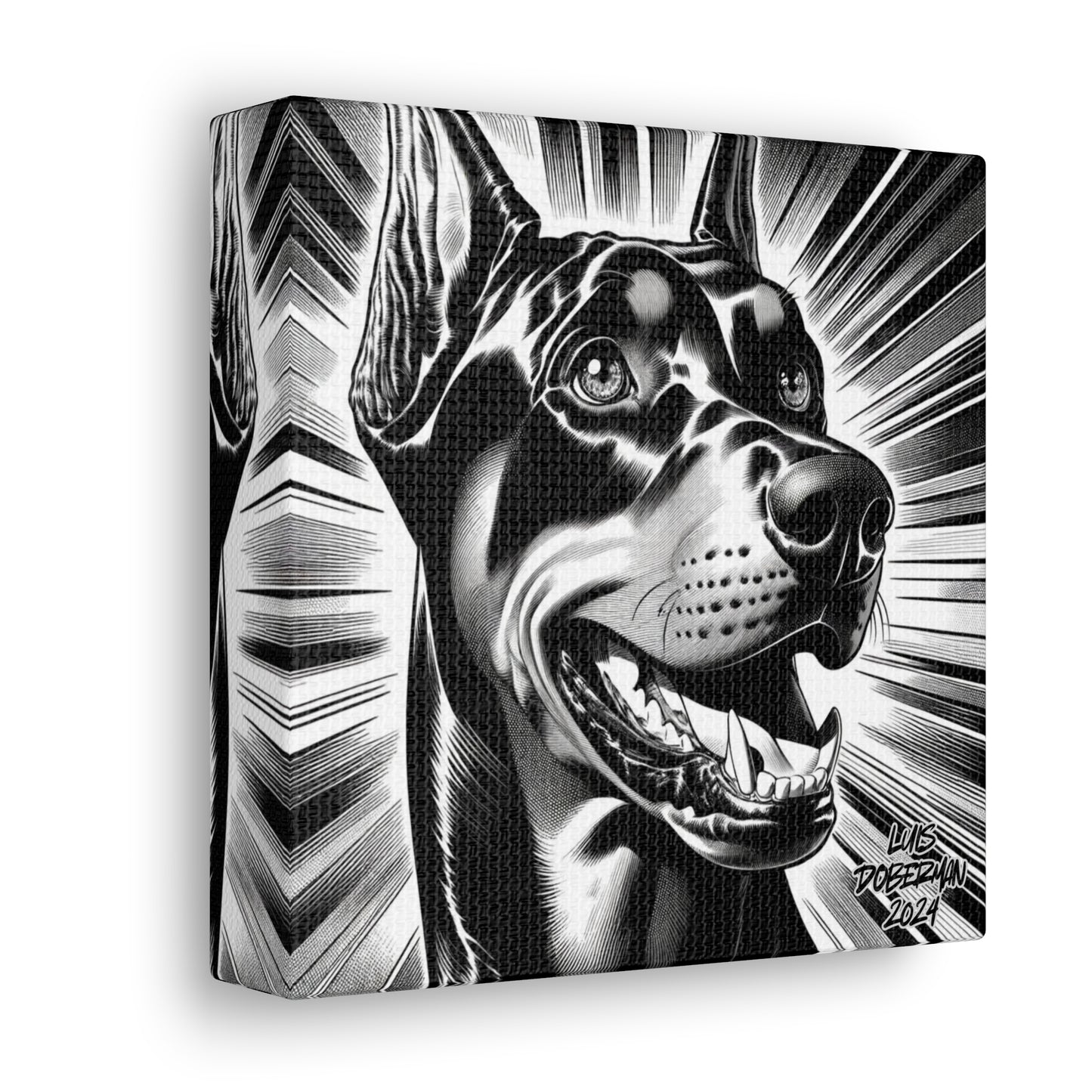 Luis Doberman 2024 Edition 049 Canvas
