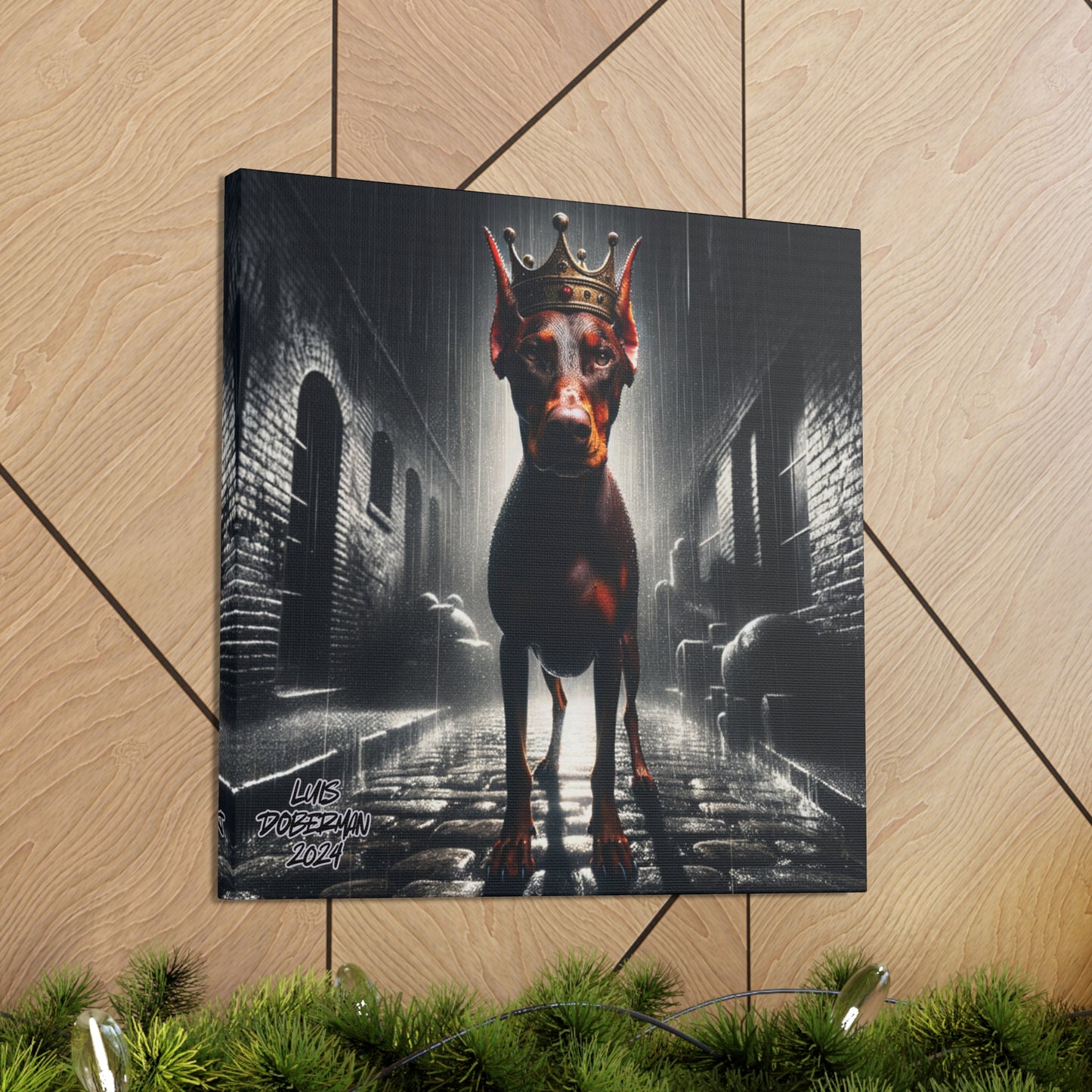 Luis Doberman 2024 Edition 026 Canvas