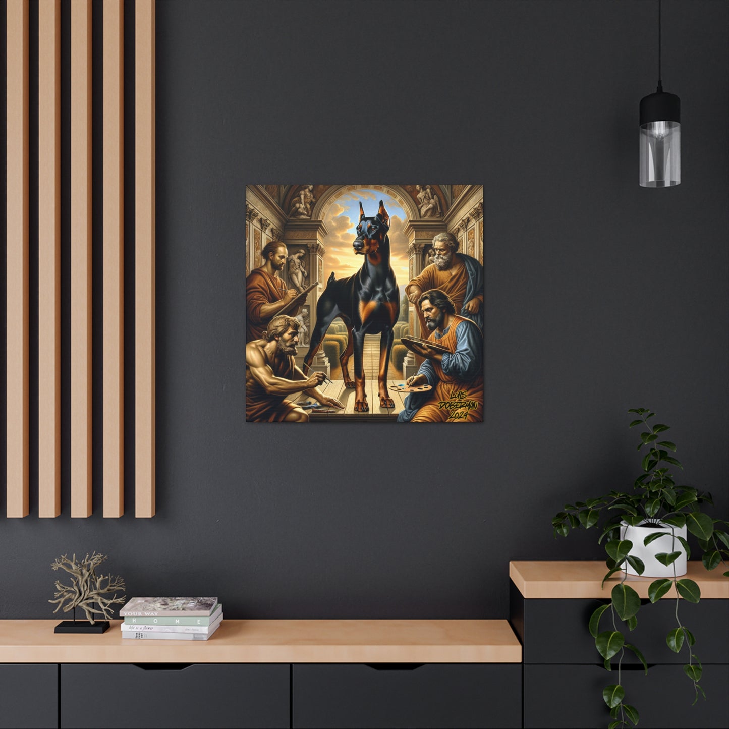 Luis Doberman 2024 Edition 018 Canvas