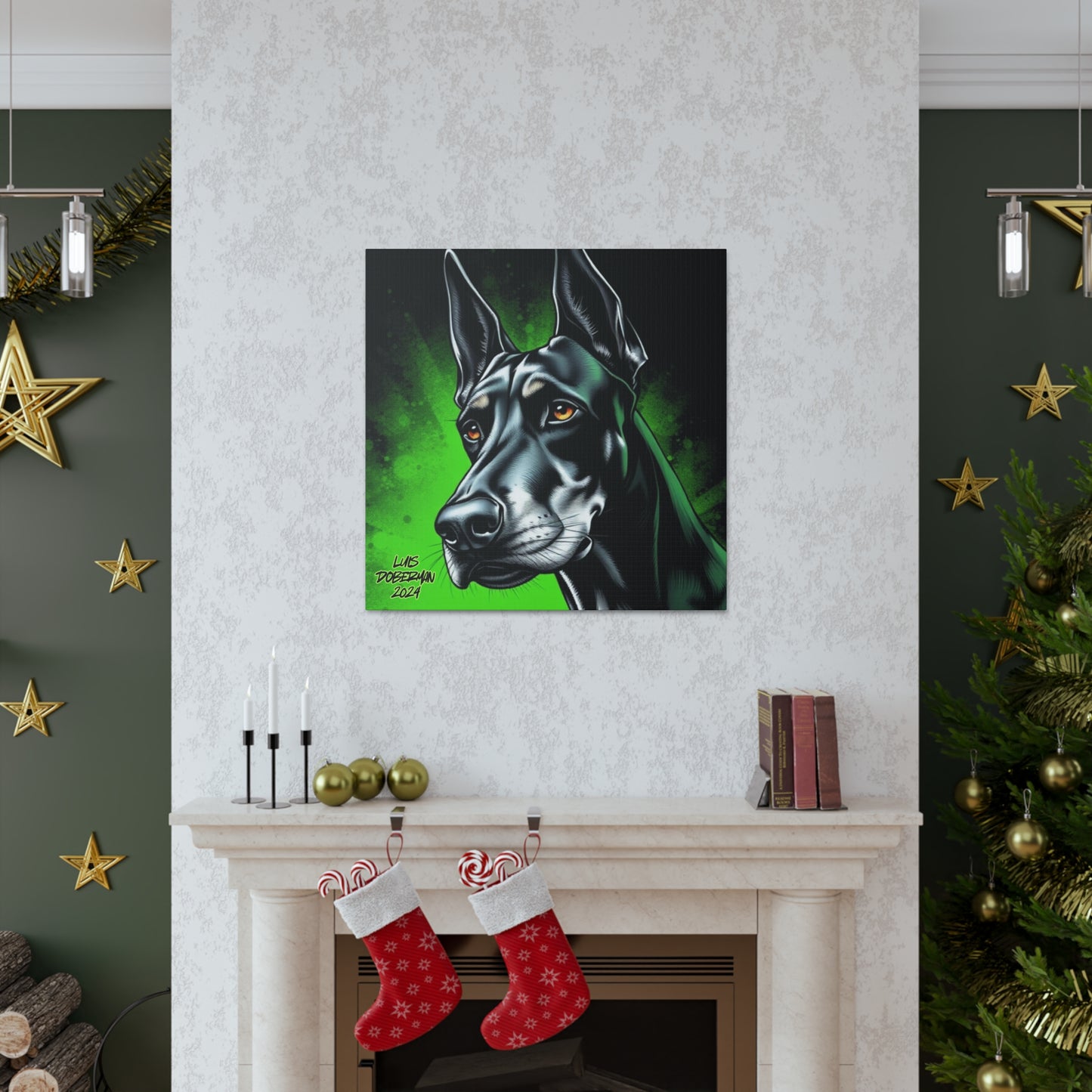 Luis Doberman 2024 Edition 007 Canvas