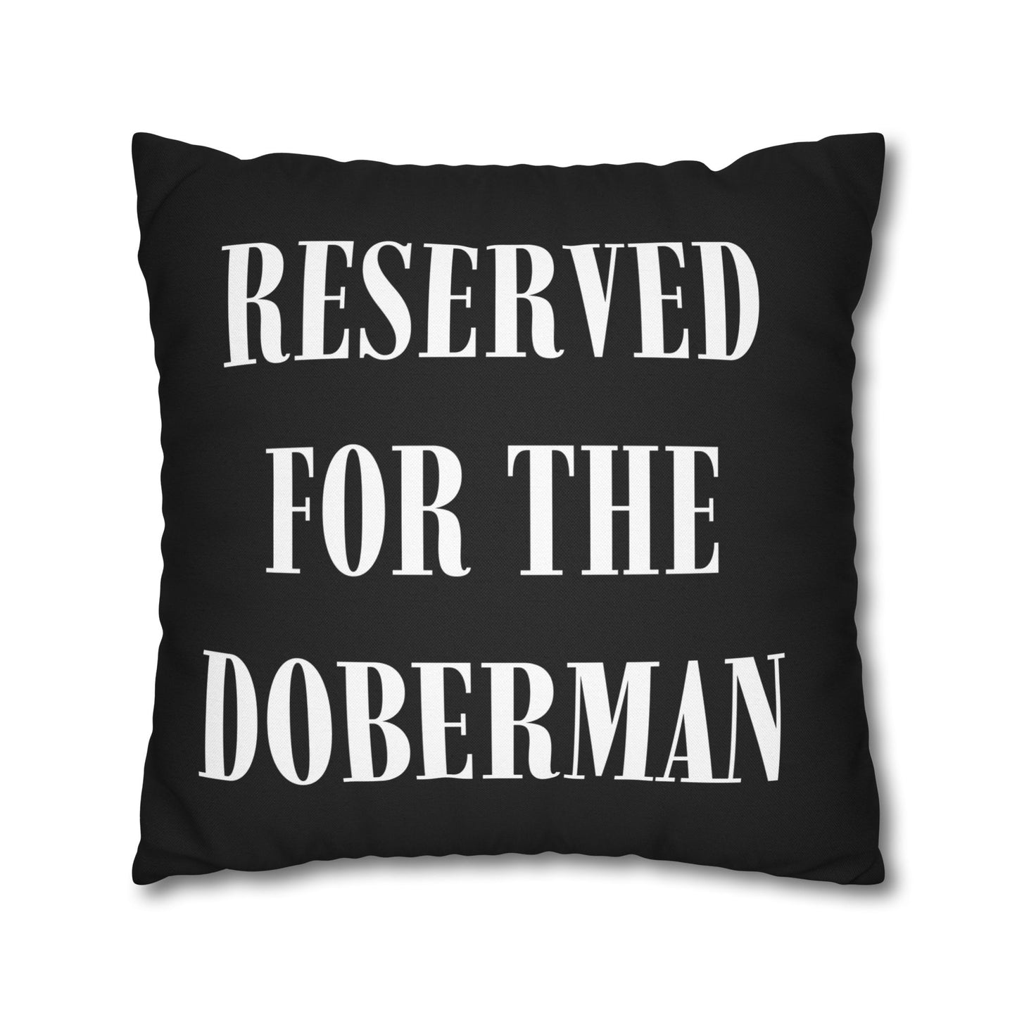Reserved 1 Black Square Pillow Covers
