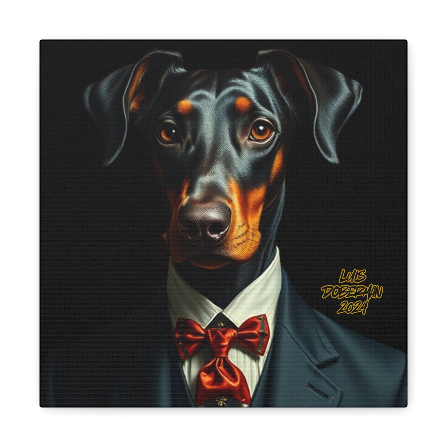 Luis Doberman 2024 Edition 019 Canvas