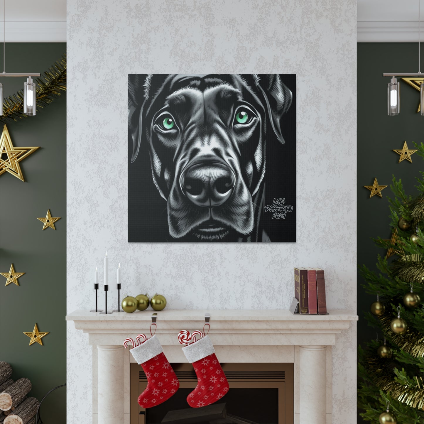 Luis Doberman 2024 Edition 016 Canvas