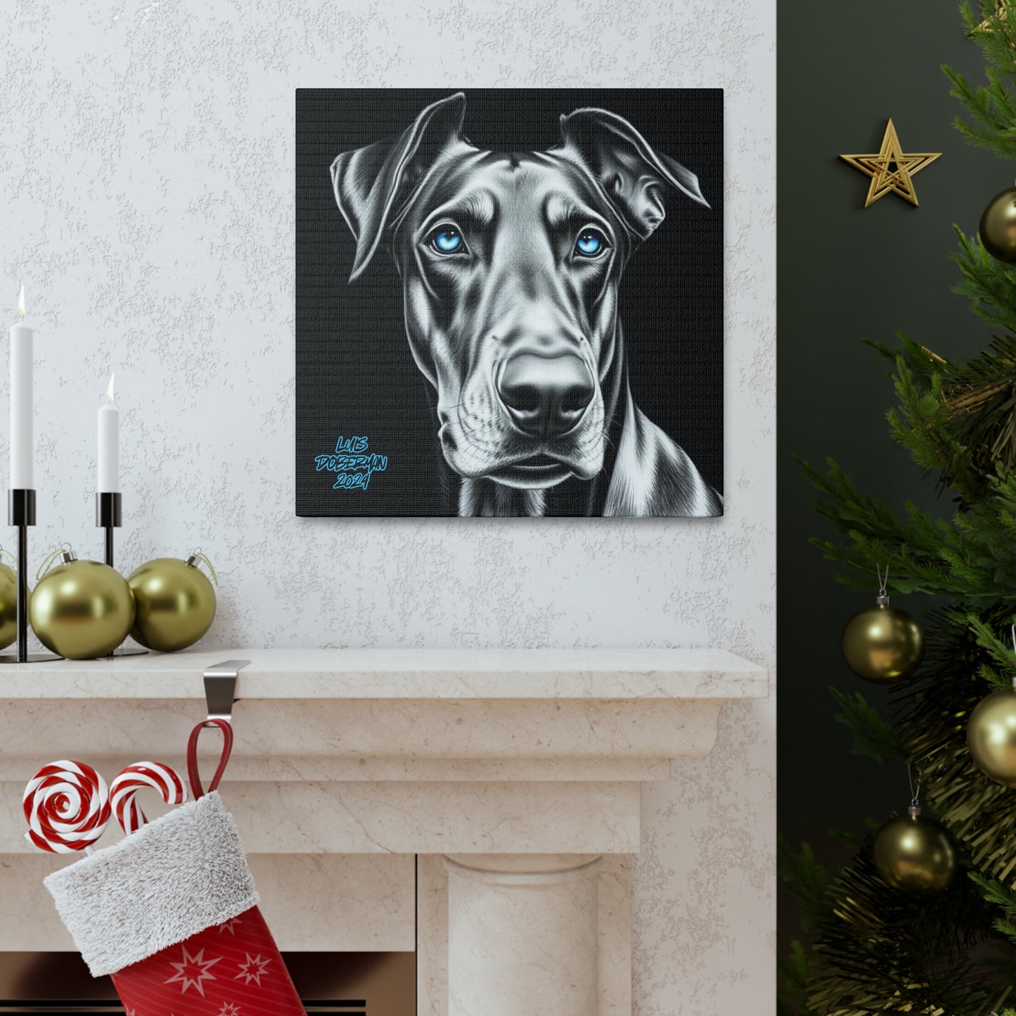 Luis Doberman 2024 Edition 015 Canvas