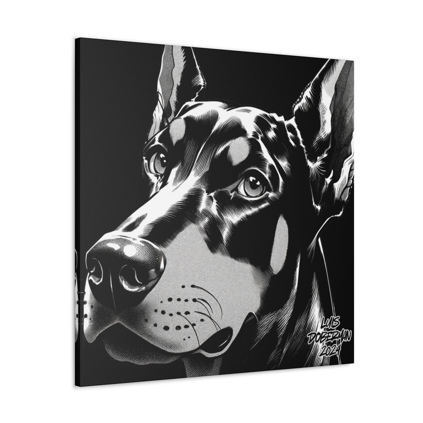Luis Doberman 2024 Edition 048 Canvas