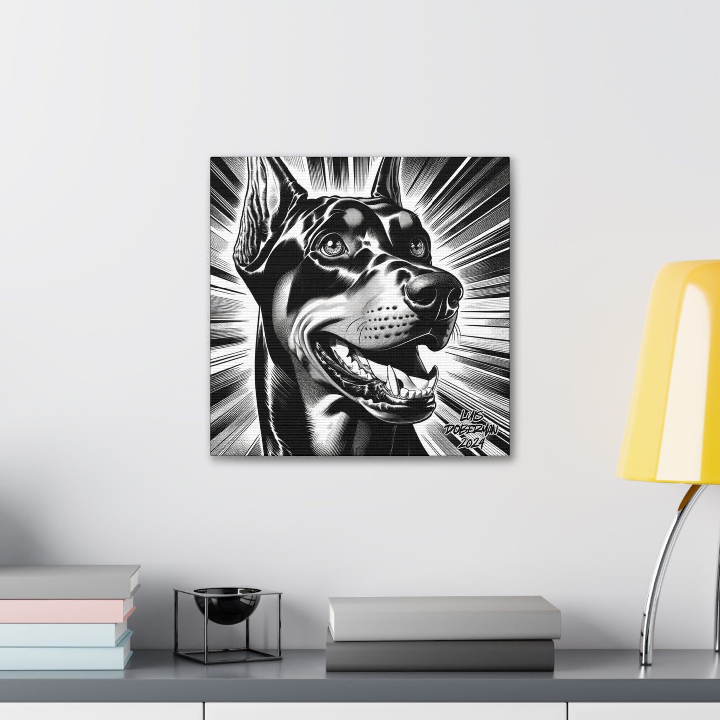 Luis Doberman 2024 Edition 049 Canvas