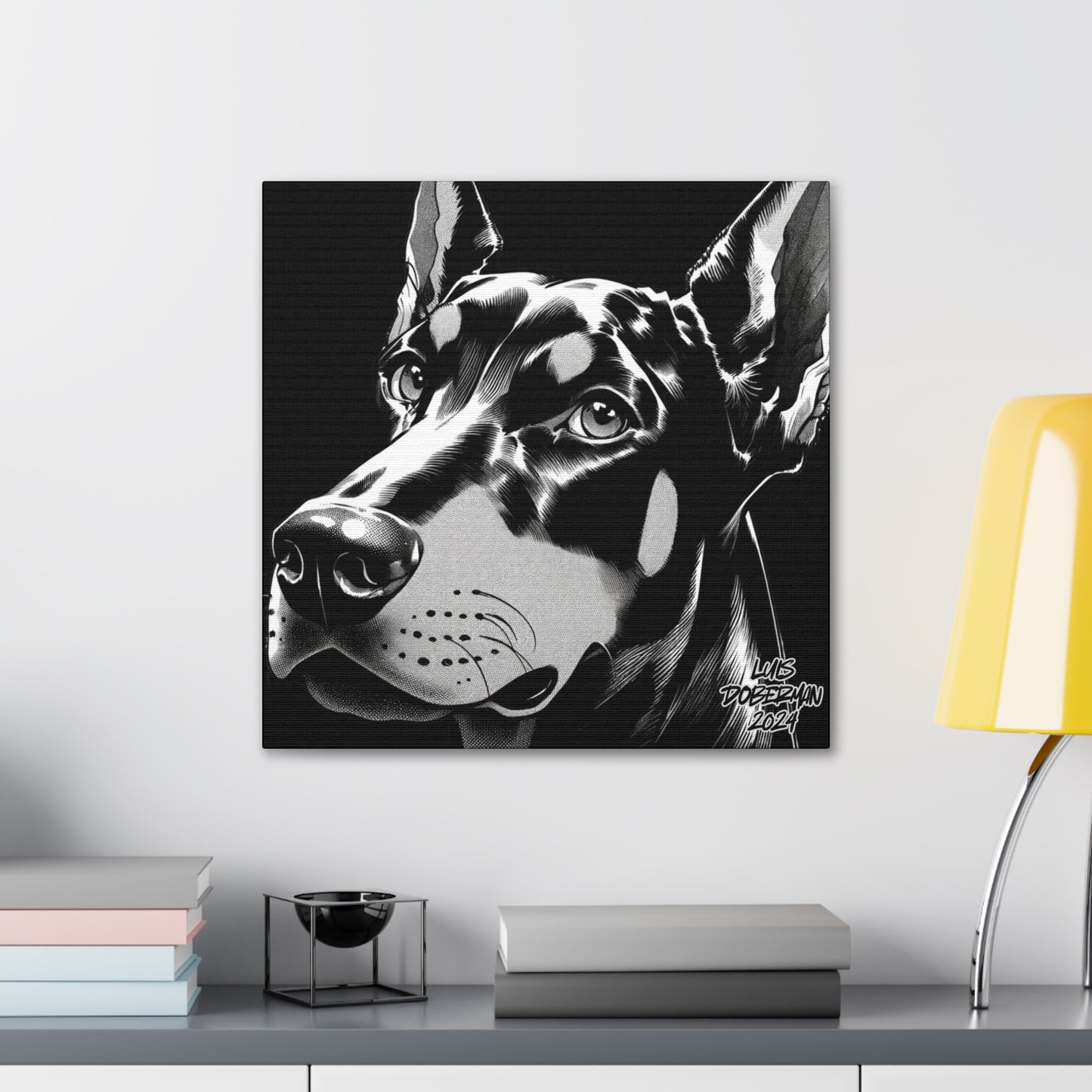 Luis Doberman 2024 Edition 048 Canvas