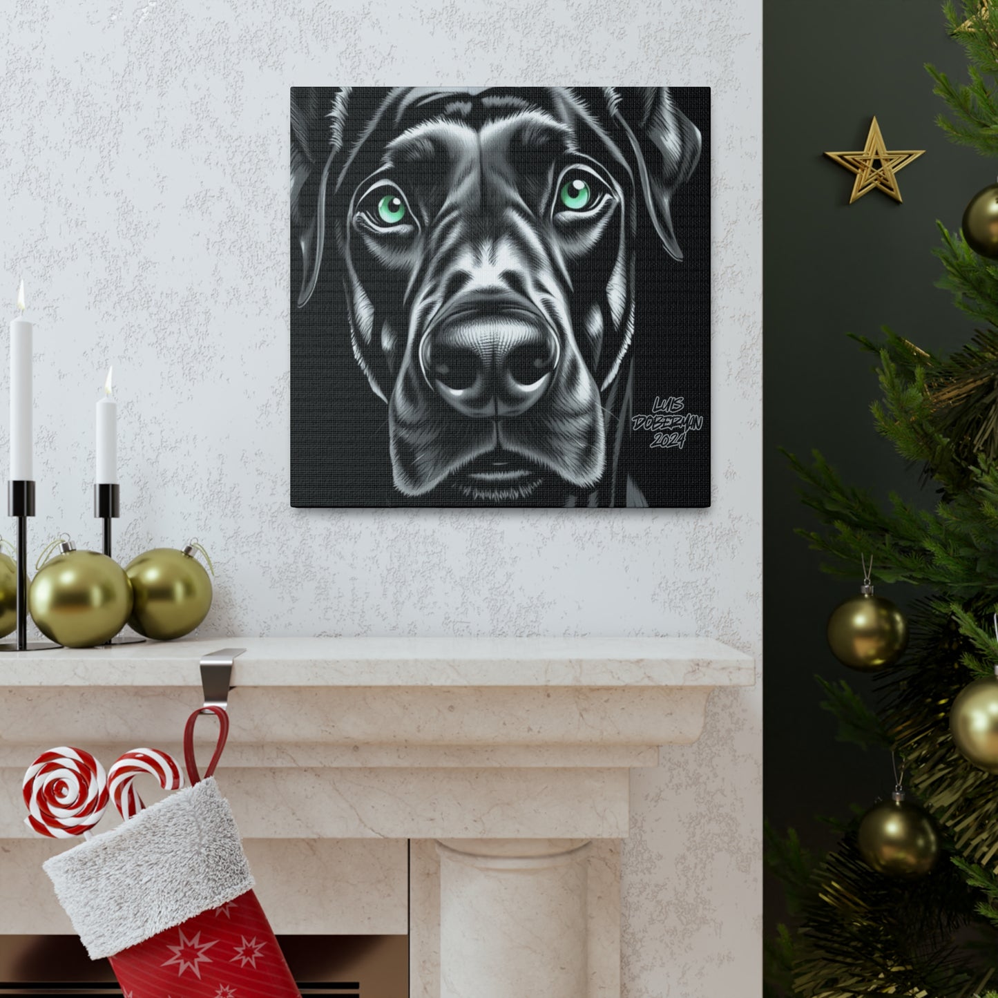 Luis Doberman 2024 Edition 016 Canvas