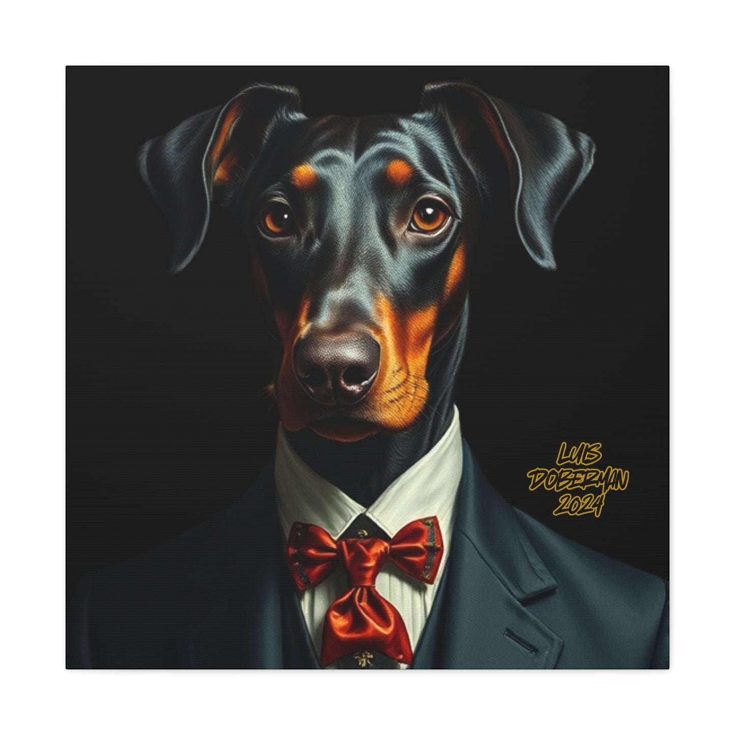 Luis Doberman 2024 Edition 019 Canvas
