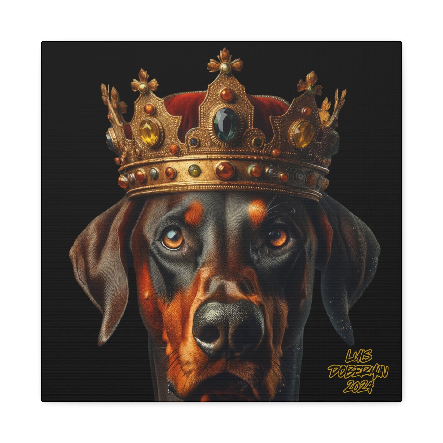 Luis Doberman 2024 Edition 029 Canvas