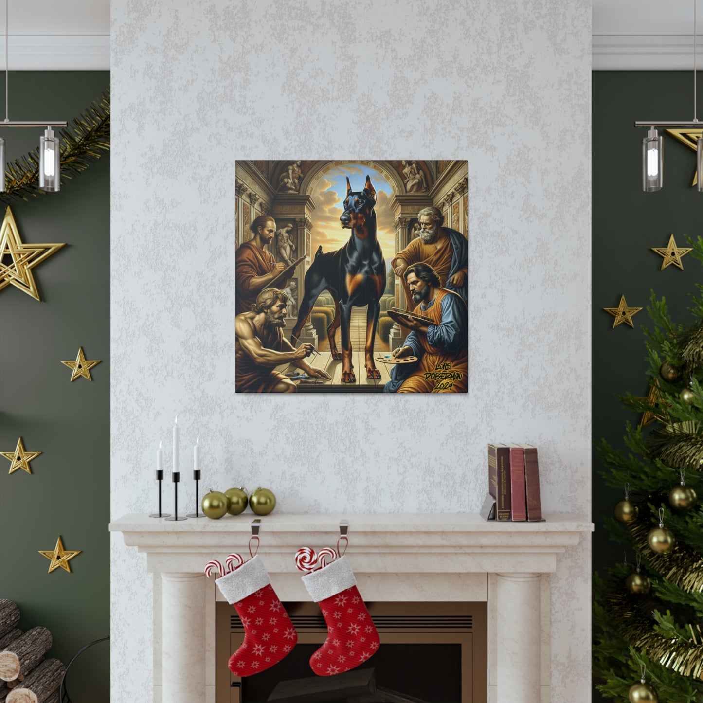 Luis Doberman 2024 Edition 018 Canvas