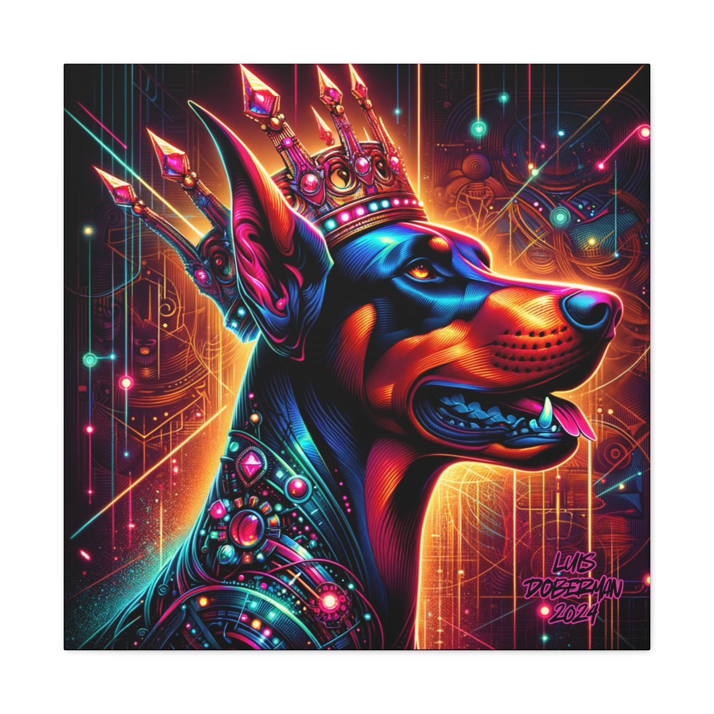 Luis Doberman 2024 Edition 035 Canvas