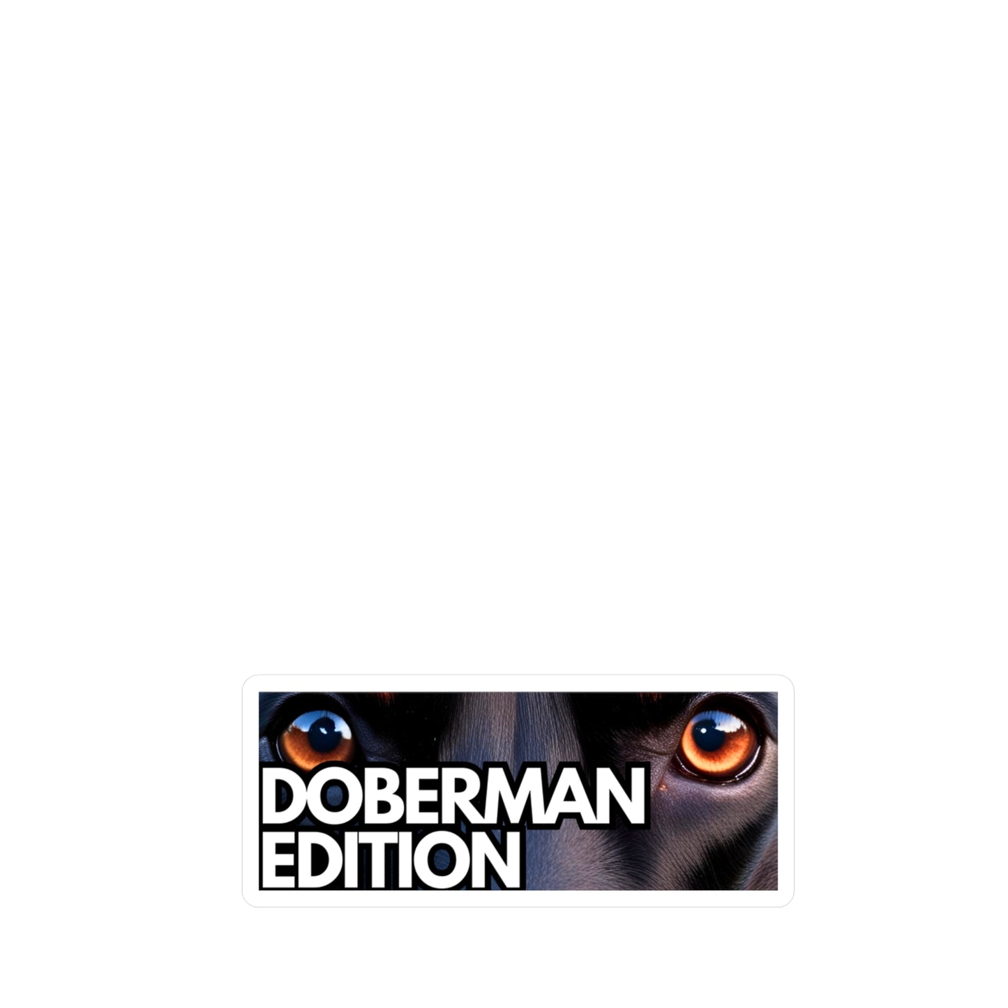 Doberman Edition Kiss-Cut Vinyl Decals