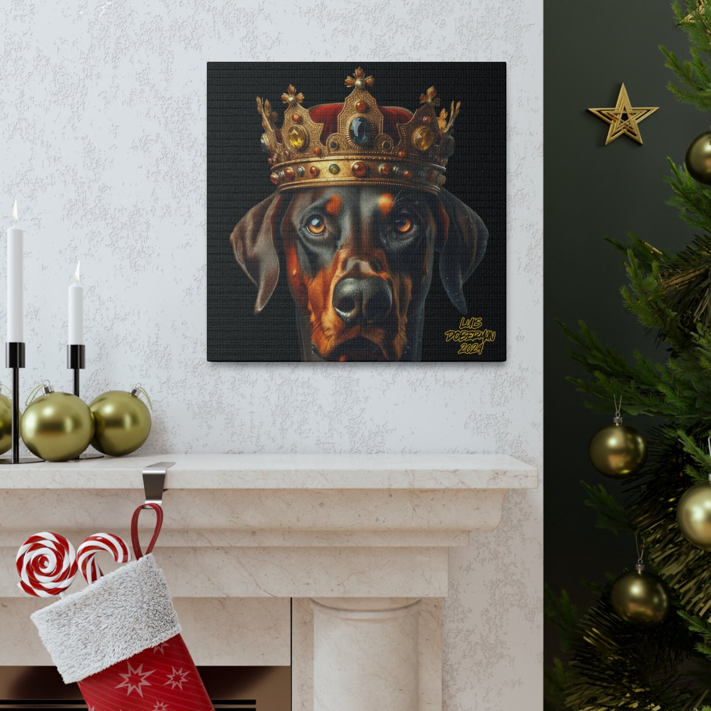 Luis Doberman 2024 Edition 029 Canvas