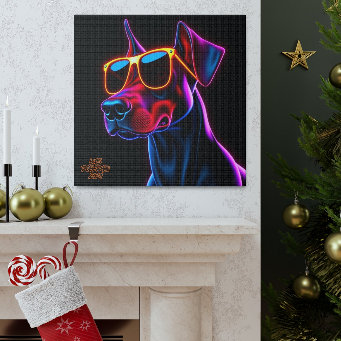 Luis Doberman 2024 Edition 039 Canvas