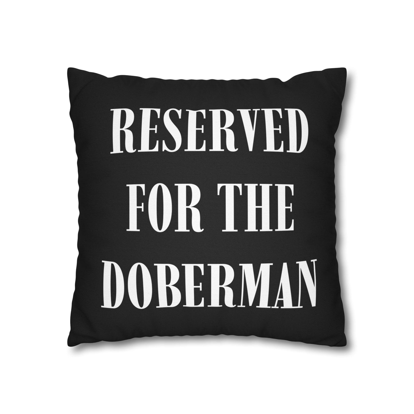 Reserved 1 Black Square Pillow Covers