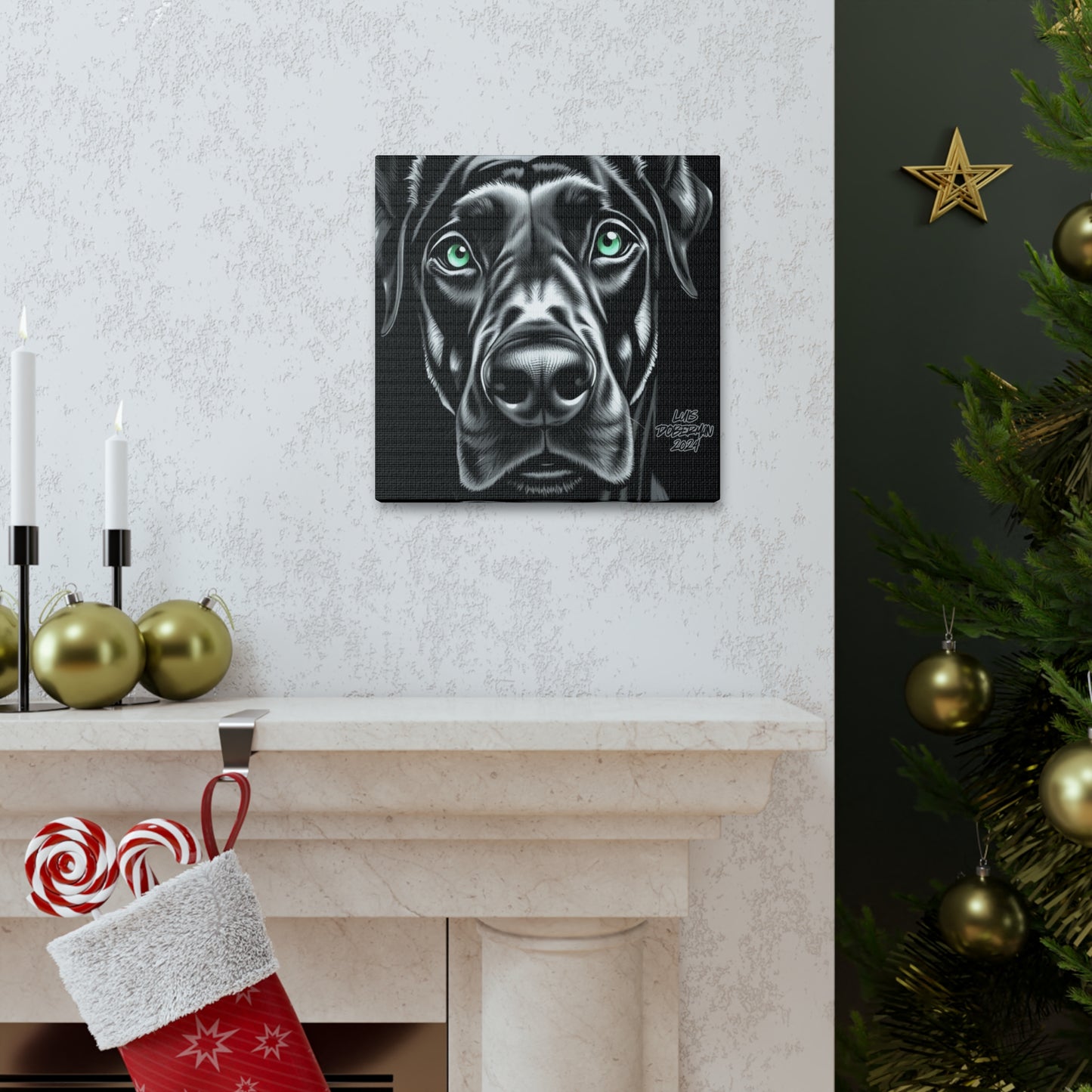 Luis Doberman 2024 Edition 016 Canvas