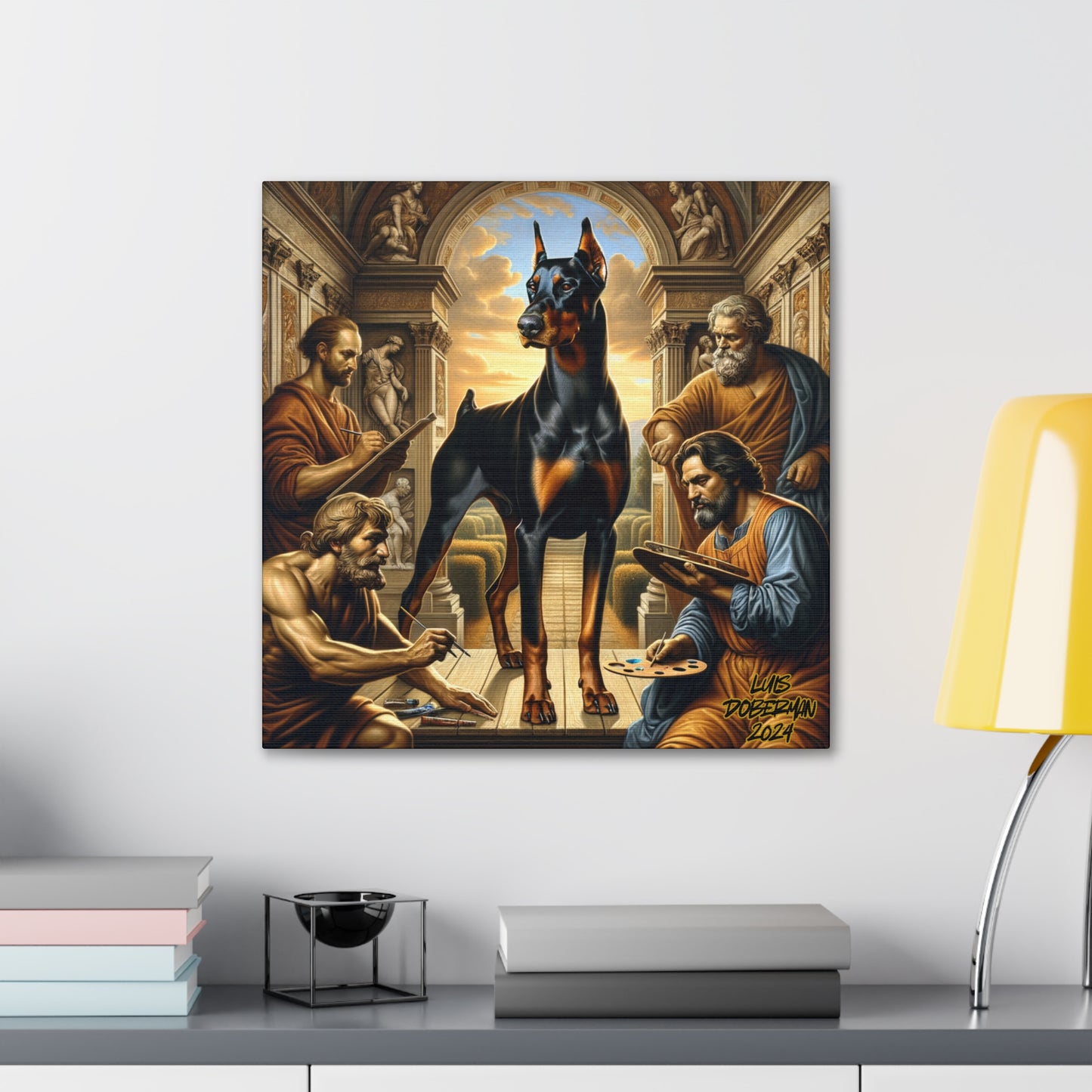 Luis Doberman 2024 Edition 018 Canvas