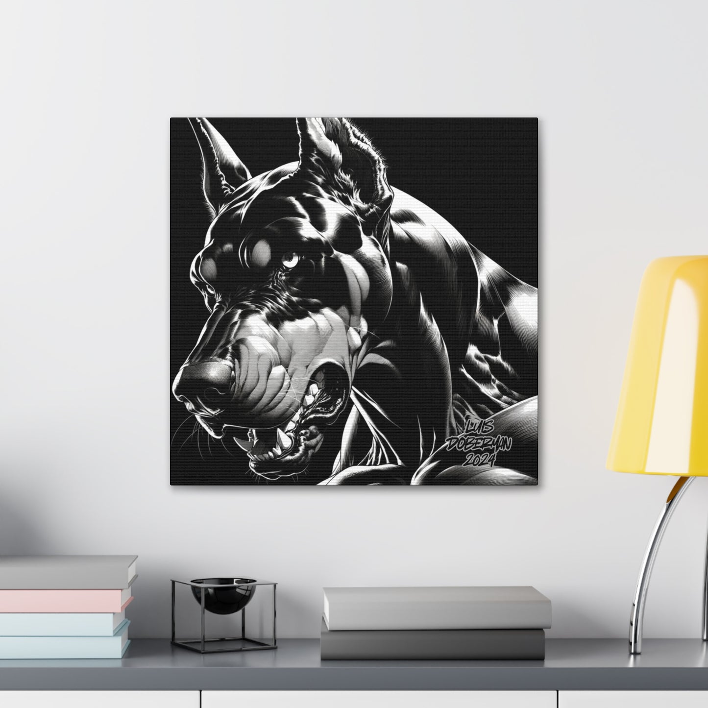 Luis Doberman 2024 Edition 051 Canvas