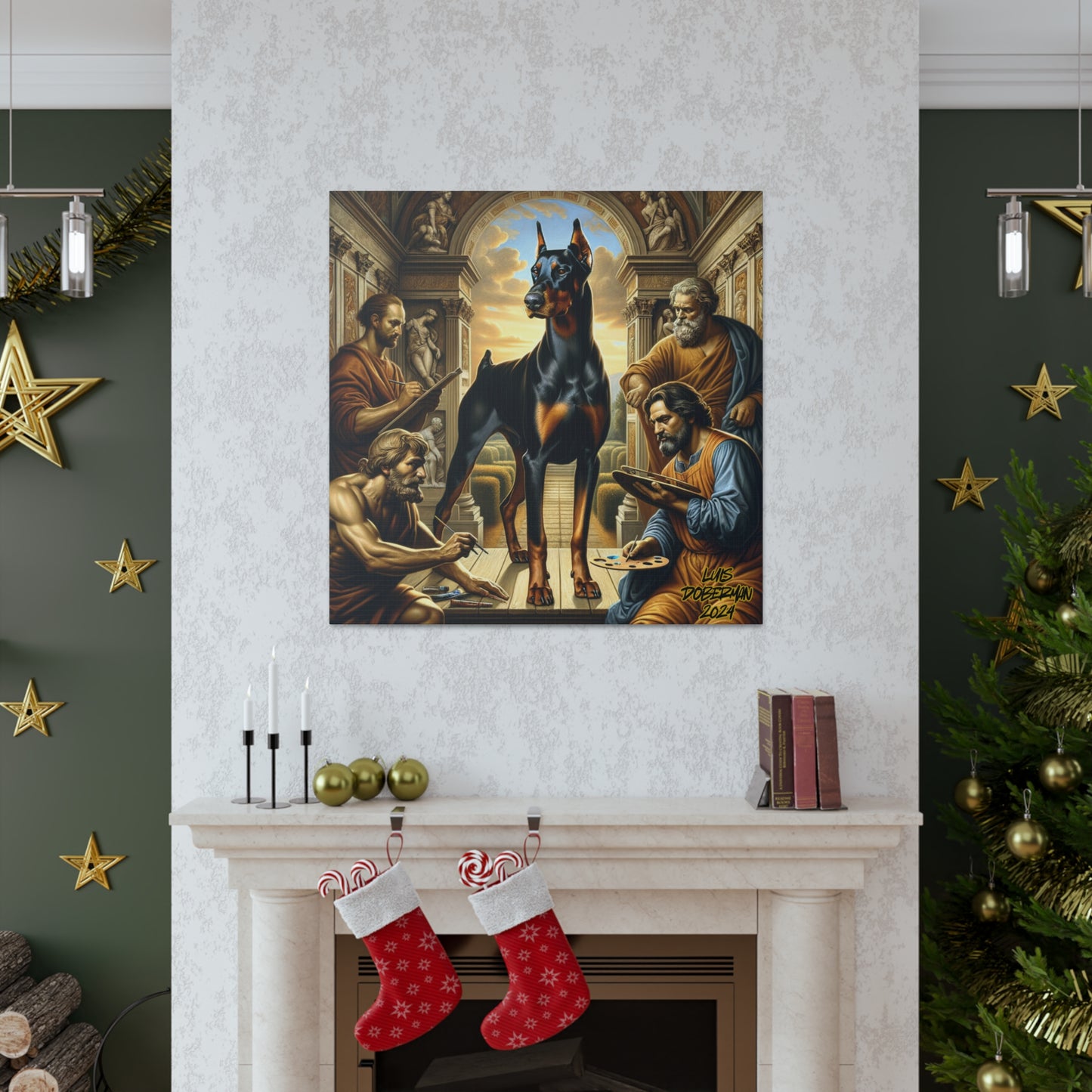 Luis Doberman 2024 Edition 018 Canvas