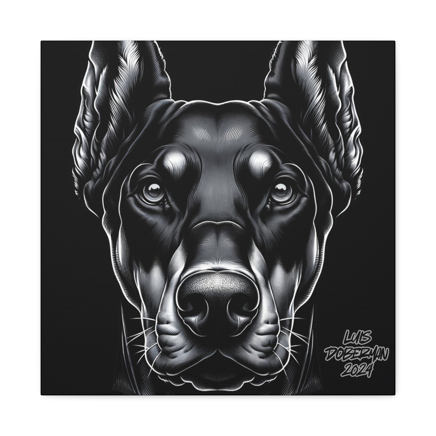 Luis Doberman 2024 Edition 043 Canvas